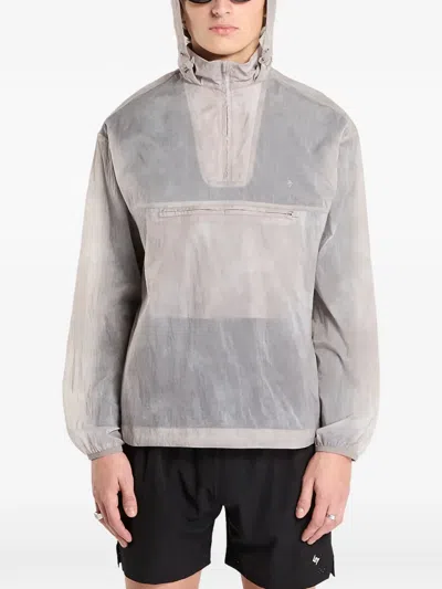 Represent 247 Hooded Jacket In Gray