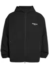 Represent 247 Hooded Shell Jacket In Black