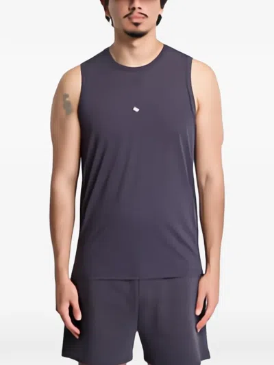Represent 247 Logo-print Vest In Gray