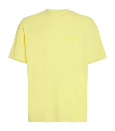 Represent 247 Oversized Team 247 T-shirt In Yellow