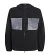 Represent 247 Ripstop Borg Fleece Jacket In Black