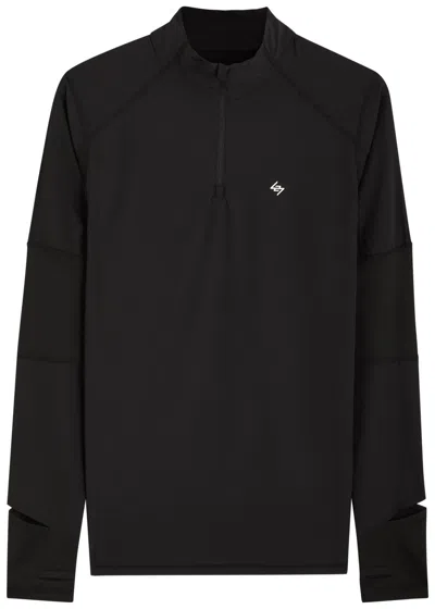 Represent 247 Run Quarter Zip Stretch-jersey Jacket