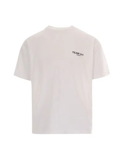 Represent 247 T-shirt Oversize 247 Flat White