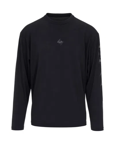 Represent 247 T-shirt Ls Tecnica 247 Jet Black In 01