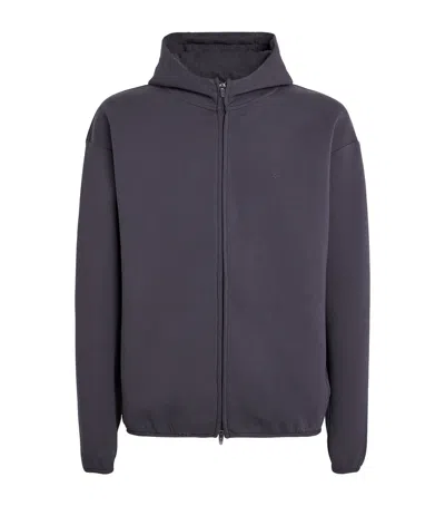 Represent 247 Zip-up 247 Numbers Hoodie In Grey