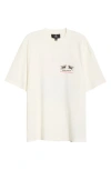 Represent Twenty Four Hour Service Graphic T-shirt In Neutral