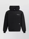 Represent Black Hoodie With Logo Lettering Detail On The Front And Maxi Logo Print On The Rear In Cotton Man
