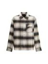 Represent Flannel Shirt With All-over Initials In Multi