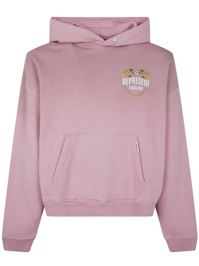 REPRESENT REPRESENT " ANGEL BORDER" HOODIE CLOTHING