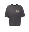 Represent Graphic Print Crew Neck Short Sleeve T-shirt In Gray