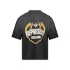 Represent Angel Border T-shirt In Black