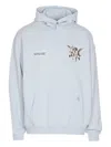 Represent Hooded Sweater Kangaroo Pocket In Blue