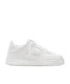 Represent Mocha Lace-up Sneakers In White