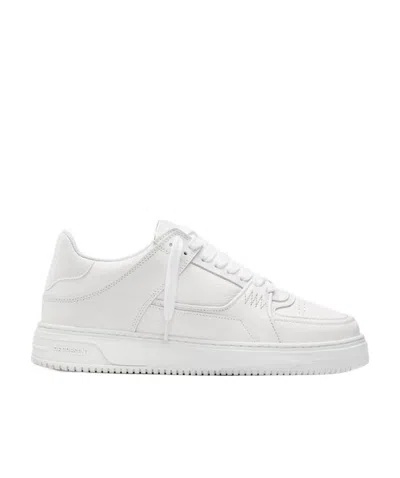 Represent Mocha Lace-up Sneakers In White