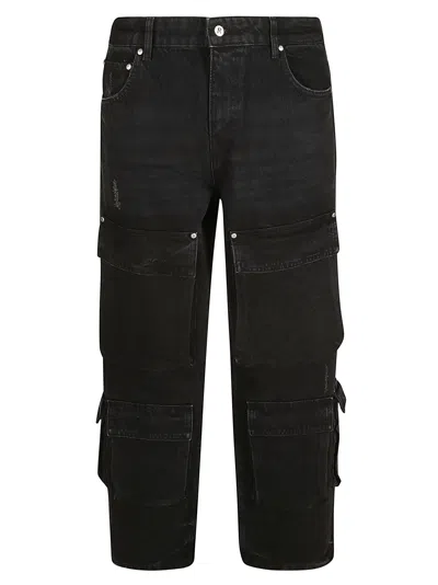 REPRESENT R3CA CARGO DENIM TROUSERS