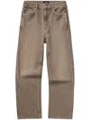 Represent Baggy Denim Trousers In Brown
