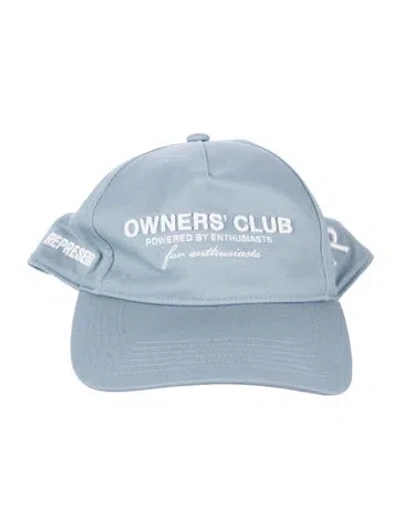 Pre-owned Represent Baseball Cap In Blue/white