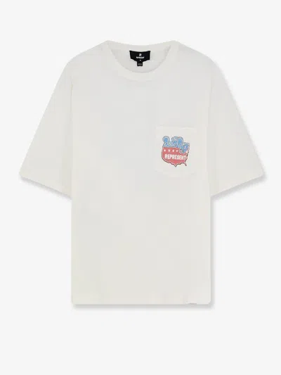 Represent Beach Boys Americas Band Cotton Blend T-shirt In White