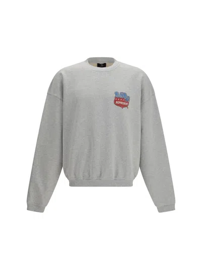 Represent Beach Boys Americas Band Sweatshirt In Gray