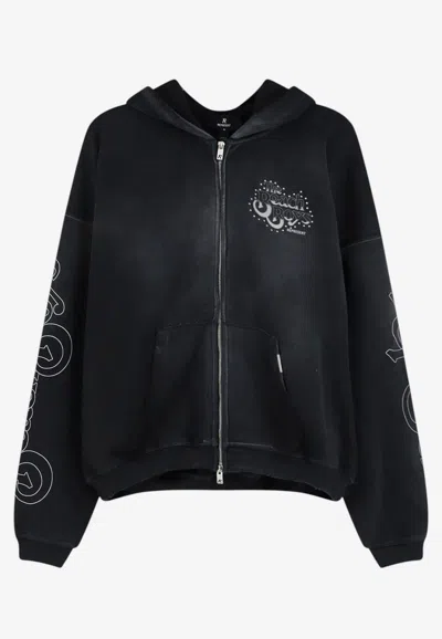 Represent Beach Boys Endless Summer Hooded Sweatshirt In Black