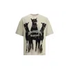 Represent Cotton Thoroughbred Oversized T-shirt In Multi