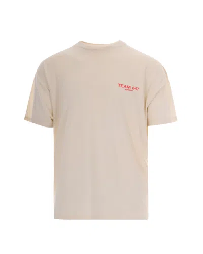 Represent Beige Crew Neck T-shirt
