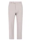 Represent Beige Tailored Pants With Medium Waist In Gray