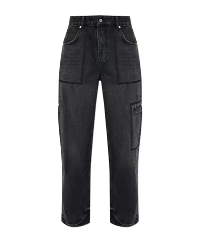 Represent Belt Loop Jeans In Black