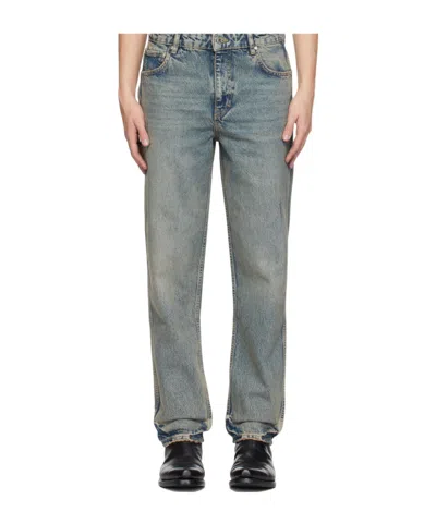 Represent Belt Loop Jeans In Gray