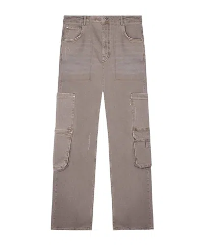 Represent Belt-loop Jeans In Grey