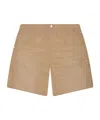 Represent Belt Loop Shorts In Brown