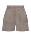 Represent Concealed-fastening Shorts In Gray