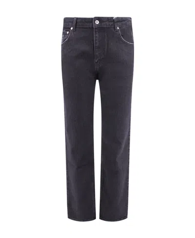 Represent Belt-strap Jeans In Black