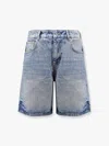 Represent Bermuda Tailored In Denim Stone-washed