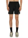 Represent Club Owners Elastic Waistband Back Pockets Shorts