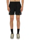 Represent Club Owners Elastic Waistband Back Pockets Shorts