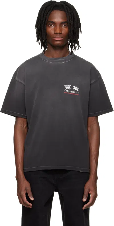 Represent Black 24 Hour Service T-shirt