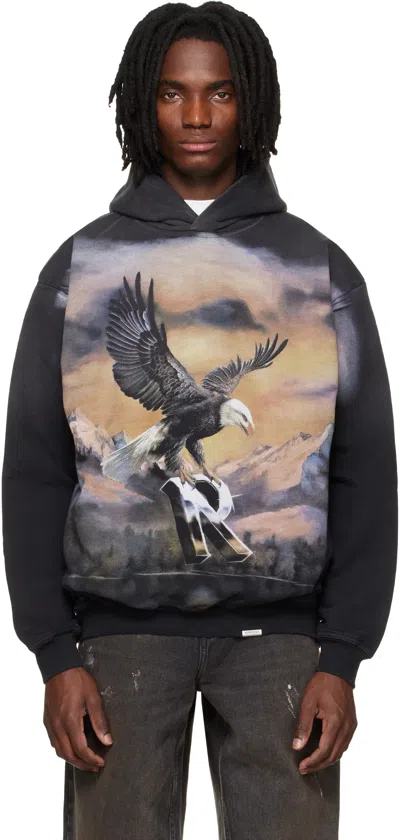 Represent Black Chrome Flight Hoodie