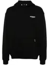 Represent Owners Club Hoodie With Front Pocket And Bold Back Print In Black
