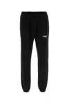 Represent Black Cotton Joggers In Black