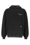 Represent Oversized Hooded Sweatshirt Kangaroo Pocket In Black