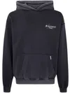 Represent Black Cotton Oversize England Legacy Sweatshirt In Blue