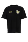 Represent Legacy Cherubs Cotton Graphic T-shirt In Black