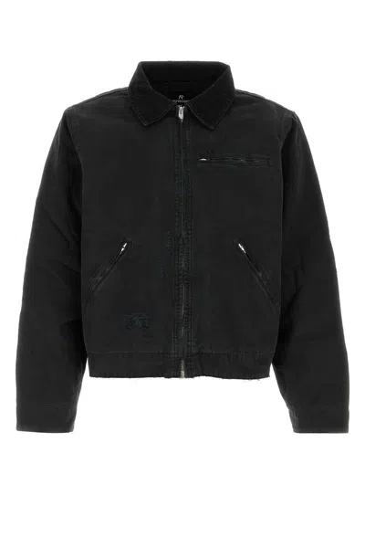 REPRESENT REPRESENT BLACK COTTON PADDED JACKET