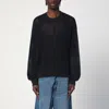 Represent Black Cotton Sweater