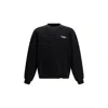 Represent Black Cotton Sweatshirt In Black