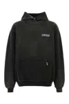 Represent Black Cotton Sweatshirt In Gray