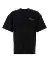 Represent England Legacy Oversized Cotton T-shirt In Black