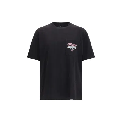 Represent Cotton Oversize T Shirt Chest Pocket In Black