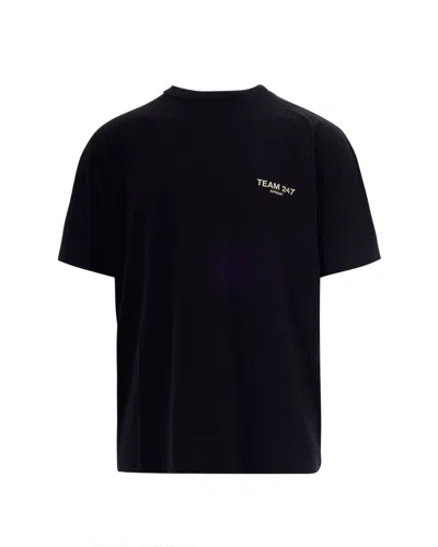 REPRESENT MEN BLACK CREW NECK T-SHIRT